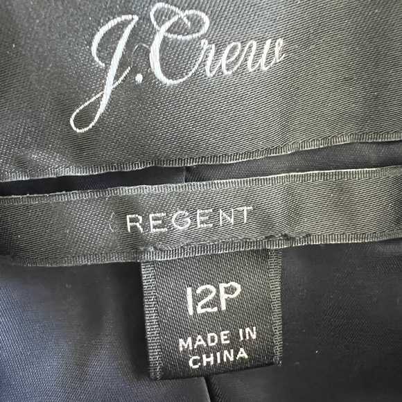 J. Crew Classic Navy Regent Jacket - Picture 2 of 5